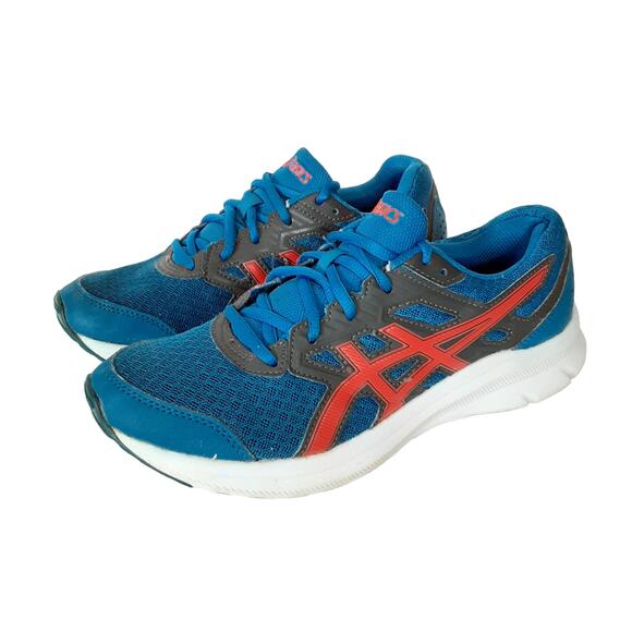 ASICS Jolt 3 Grade School Blue Pink Youth Sneakers Girls 7 1014A242 Running Shoe - Picture 1 of 9